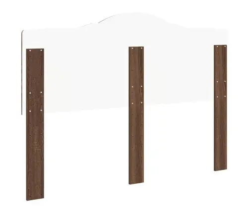 Galvūgalis Su Galvūgalio Rudas Ąžuolas 150 Cm Apdirbta Mediena