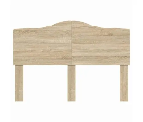 Galvgalis Ar Galvas Klāju Sonoma Ozols 140 Cm Inženierijas Koks Vidaxl