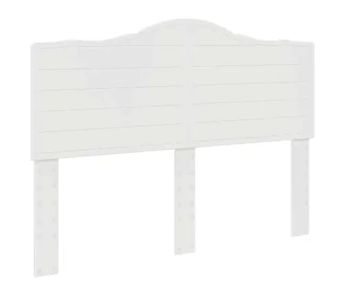 Galvgalis Spīdīga Balta 140 Cm Inženierijas Koks Vidaxl