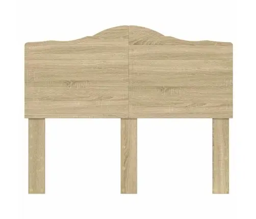 Galvūgalis Su Galvūgalio Sonoma Ąžuolas 135 Cm Apdirbta Mediena