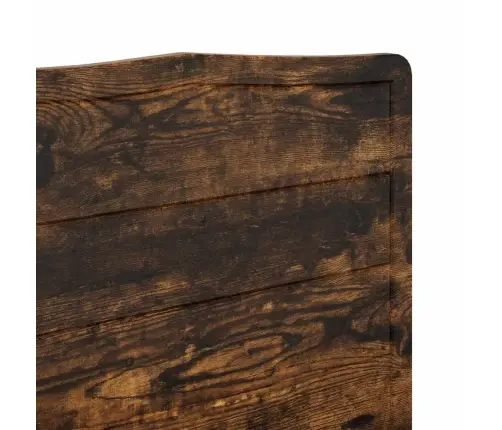 Galvgalis Ar Galvas Klāju Dūmaka Ozols 135 Cm Inženierijas Koks Vidaxl