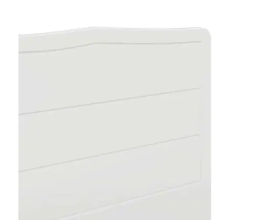 Galvgalis Spīdīga Balta 120 Cm Inženierijas Koks Vidaxl