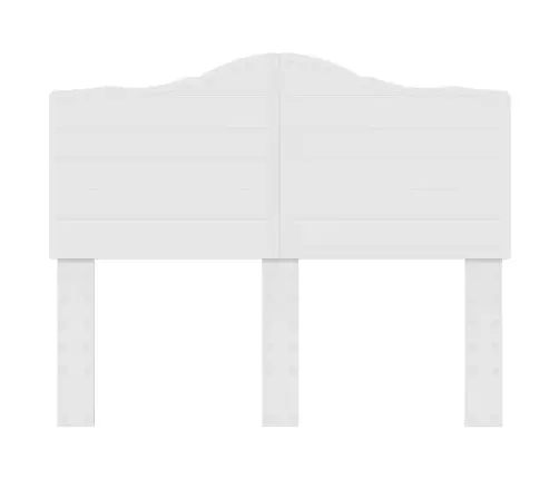 Galvgalis Spīdīga Balta 120 Cm Inženierijas Koks Vidaxl