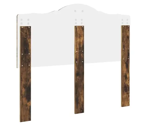 Galvgalis Ar Galvas Klāju Dūmaka Ozols 120 Cm Inženierijas Koks Vidaxl