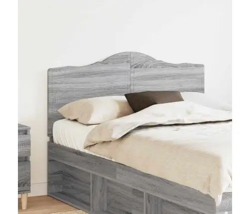 Galvgalis Pelēks Sonoma 120 Cm Inženierijas Koks Vidaxl