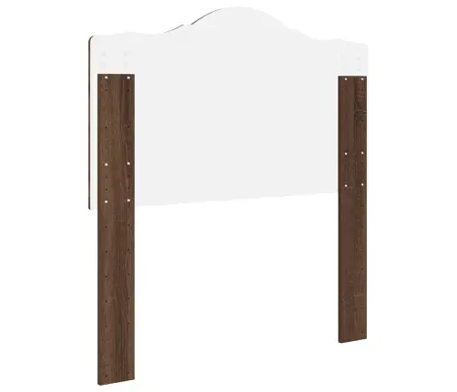 Galvgalis Ar Galvas Klāju Brūns Ozols 90 Cm Inženierijas Koks Vidaxl