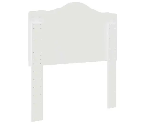 Galvgalis Ar Galvas Klāju Balts 80 Cm Inženierijas Koks Vidaxl