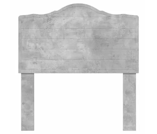 Galvūgalis Su Galvūgalio Betono Pilka 80 Cm Apdirbta Mediena