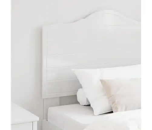 Galvgalis Ar Galvas Klāju Spīdīga Balta 80 Cm Inženierijas Koks Vidaxl