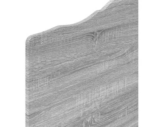 Galvgalis Ar Galvas Klāju Pelēks Sonoma 80 Cm Inženierijas Koks Vidaxl