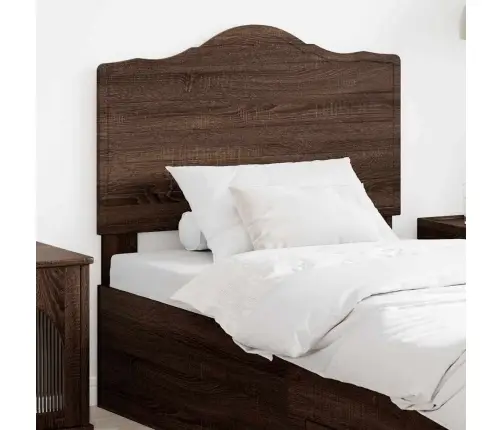 Galvgalis Ar Galvas Klāju Brūns Ozols 80 Cm Inženierijas Koks Vidaxl