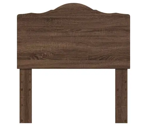 Galvgalis Ar Galvas Klāju Brūns Ozols 80 Cm Inženierijas Koks Vidaxl