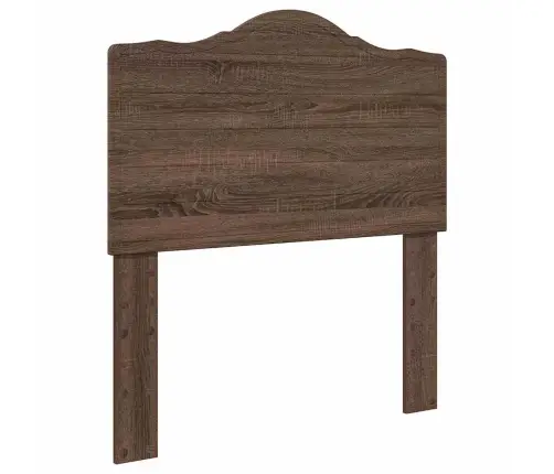 Galvgalis Ar Galvas Klāju Brūns Ozols 80 Cm Inženierijas Koks Vidaxl