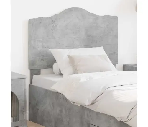 Galvgalis Ar Galvas Klāju Betona Pelēks 75 Cm Inženierijas Koks Vidaxl