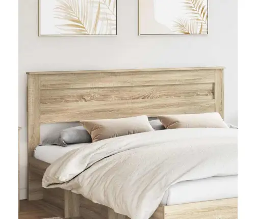 Galvgalis Ar Galvas Klāju Sonoma Ozols 200 Cm Inženierijas Koks Vidaxl