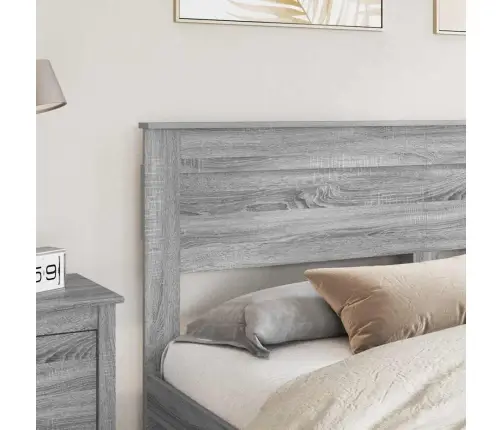 Galvgalis Pelēks Sonoma 200 Cm Inženierijas Koks Vidaxl