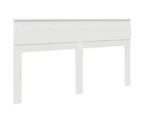 Galvūgalis Su Galvūgalio Balta 180 Cm Apdirbta Mediena