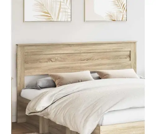 Galvgalis Ar Galvas Klāju Sonoma Ozols 180 Cm Inženierijas Koks Vidaxl