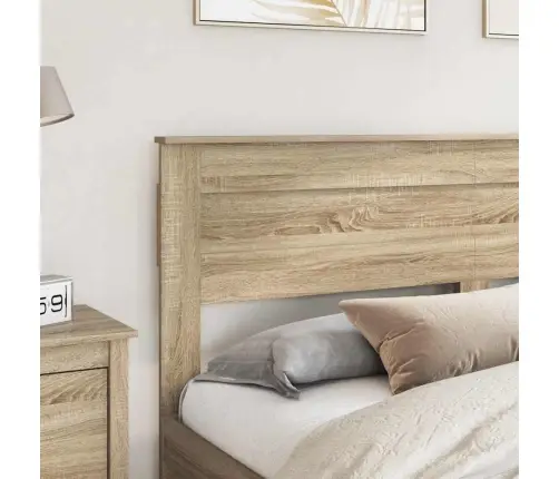 Galvgalis Ar Galvas Klāju Sonoma Ozols 180 Cm Inženierijas Koks Vidaxl