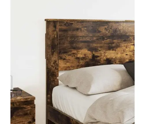 Galvgalis Ar Galvas Klāju Dūmaka Ozols 160 Cm Inženierijas Koks Vidaxl