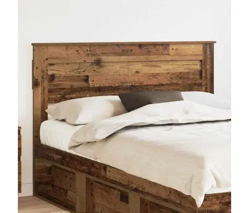 Galvgalis Ar Galvas Klāju Vecs Koks 160 Cm Inženierijas Koks Vidaxl