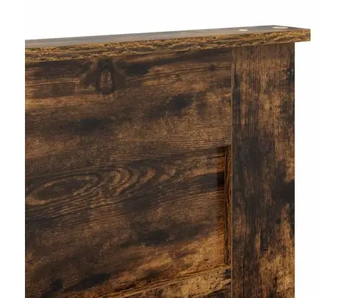 Galvgalis Ar Galvas Klāju Dūmaka Ozols 135 Cm Inženierijas Koks Vidaxl