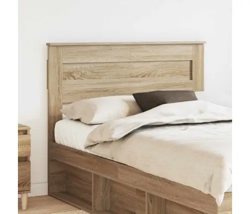 Galvgalis Ar Galvas Klāju Sonoma Ozols 120 Cm Inženierijas Koks Vidaxl