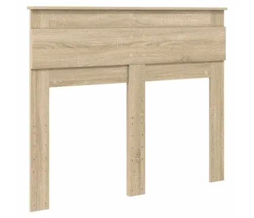 Galvgalis Ar Galvas Klāju Sonoma Ozols 120 Cm Inženierijas Koks Vidaxl