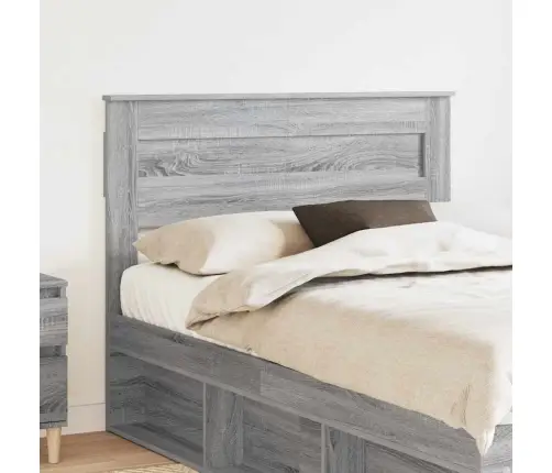 Galvgalis Pelēks Sonoma 120 Cm Inženierijas Koks Vidaxl