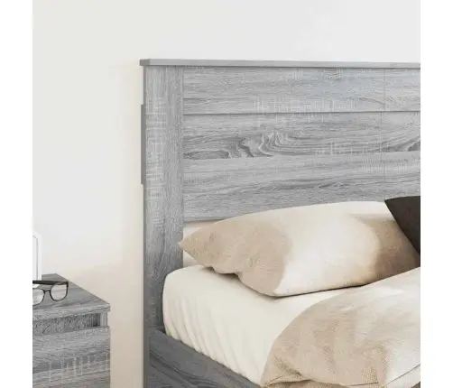 Galvgalis Pelēks Sonoma 120 Cm Inženierijas Koks Vidaxl