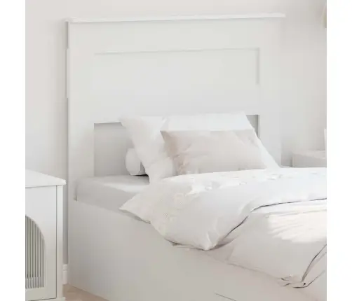 Galvgalis Ar Galvas Klāju Balts 100 Cm Inženierijas Koks Vidaxl