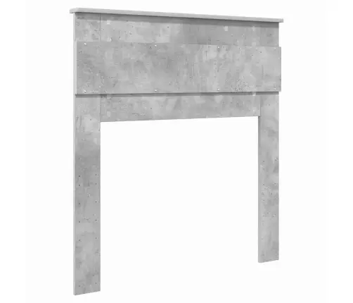 Galvūgalis Su Galvūgalio Betono Pilka 100 Cm Apdirbta Mediena