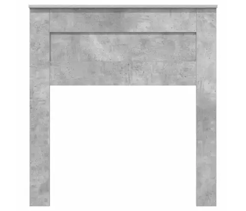 Galvūgalis Su Galvūgalio Betono Pilka 100 Cm Apdirbta Mediena