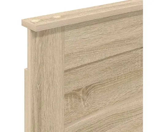 Galvgalis Ar Galvas Klāju Sonoma Ozols 90 Cm Inženierijas Koks Vidaxl