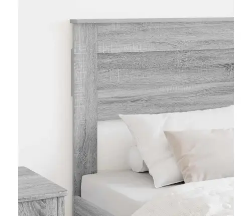 Galvgalis Ar Galvas Klāju Pelēks Sonoma 80 Cm Inženierijas Koks Vidaxl