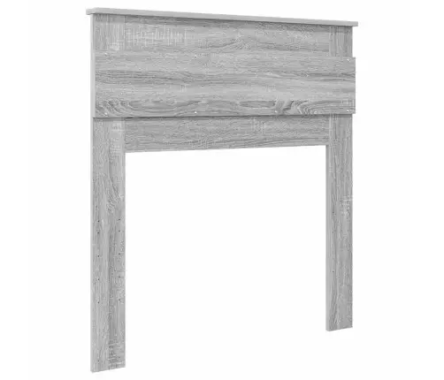 Galvgalis Ar Galvas Klāju Pelēks Sonoma 80 Cm Inženierijas Koks Vidaxl