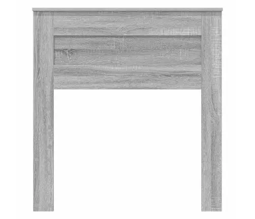 Galvgalis Ar Galvas Klāju Pelēks Sonoma 80 Cm Inženierijas Koks Vidaxl