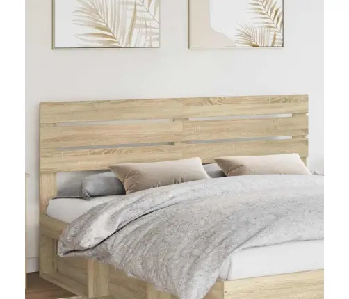 Galvgalis Ar Galvas Klāju Sonoma Ozols 200 Cm Inženierijas Koks Vidaxl