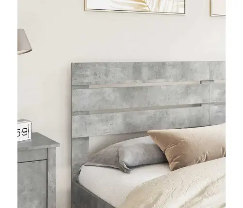 Galvgalis Betona Pelēks 200 Cm Inženierijas Koks Vidaxl