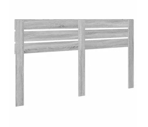 Galvūgalis Su Galvūgalio Pilkas Sonoma 200 Cm Apdirbta Mediena