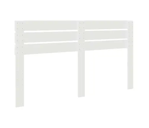 Galvgalis Ar Galvas Klāju Balts 180 Cm Inženierijas Koks Vidaxl