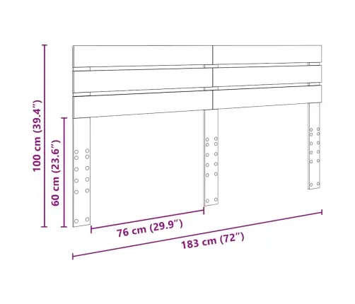 Peats Peaga Suitsetatud Tamm 180 Cm Tehispuit