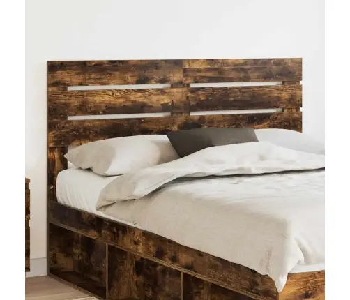 Galvgalis Ar Galvas Klāju Dūmaka Ozols 160 Cm Inženierijas Koks Vidaxl