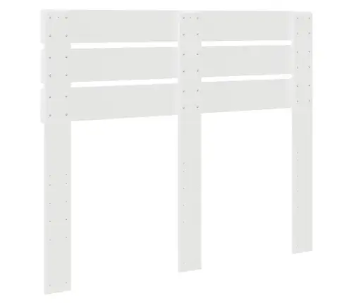 Galvgalis Ar Galvas Klāju Balts 120 Cm Inženierijas Koks Vidaxl