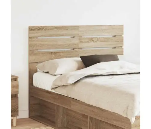 Galvgalis Ar Galvas Klāju Sonoma Ozols 120 Cm Inženierijas Koks Vidaxl