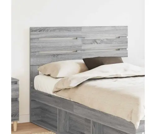 Galvgalis Pelēks Sonoma 120 Cm Inženierijas Koks Vidaxl