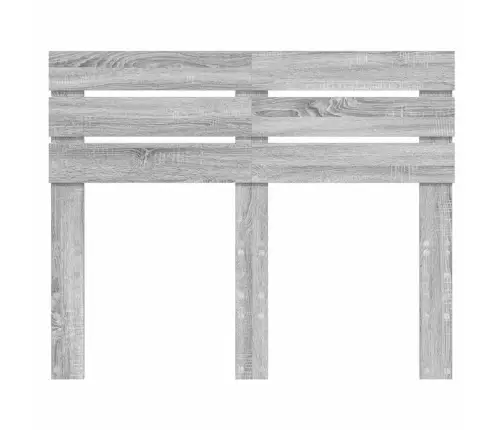 Galvgalis Pelēks Sonoma 120 Cm Inženierijas Koks Vidaxl