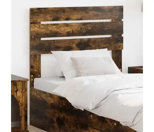 Galvgalis Ar Galvas Klāju Dūmaka Ozols 100 Cm Inženierijas Koks Vidaxl