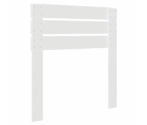 Galvgalis Ar Galvas Klāju Balts 90 Cm Inženierijas Koks Vidaxl