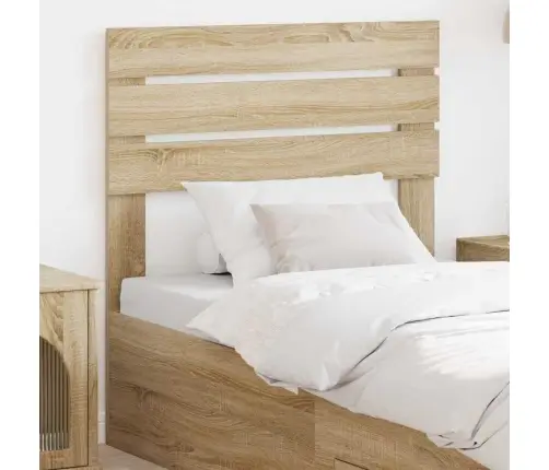 Galvgalis Ar Galvas Klāju Sonoma Ozols 90 Cm Inženierijas Koks Vidaxl